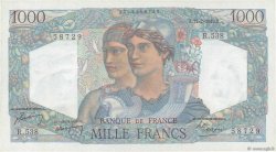 1000 Francs MINERVE ET HERCULE FRANCE  1949 F.41.25 NEUF