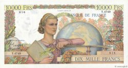 10000 Francs GÉNIE FRANÇAIS FRANCE  1953 F.50.65 SUP+
