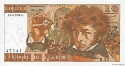 10 Francs BERLIOZ FRANCE  1974 F.63.04 SPL+