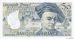 50 Francs QUENTIN DE LA TOUR FRANCE  1992 F.67.19b NEUF