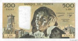 500 Francs PASCAL FRANCE  1987 F.71.36