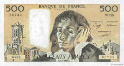 500 Francs PASCAL FRANCE  1989 F.71.41 NEUF