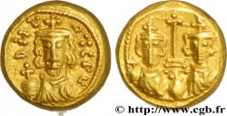 CONSTANTIN IV, HÉRACLIUS et TIBÈRE Solidus