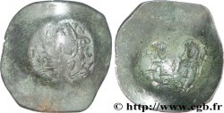 ALESSIO III ANGELO-COMNENO Aspron trachy (scyphate)