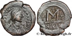 JUSTINIAN I Follis