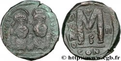 JUSTIN II and SOPHIA Follis
