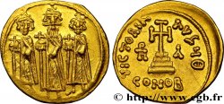 HÉRACLIUS, HÉRACLIUS CONSTANTIN et HÉRACLONAS Solidus