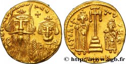 CONSTANTE II, CONSTANTINO IV, HERACLIO y TIBERIO Solidus