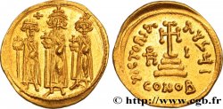 HÉRACLIUS, HÉRACLIUS CONSTANTIN et HÉRACLONAS Solidus
