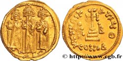 HÉRACLIUS, HÉRACLIUS CONSTANTIN et HÉRACLONAS Solidus