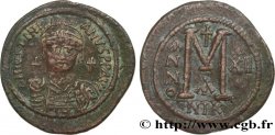 JUSTINIAN I Follis