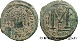 JUSTINIAN I Follis