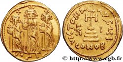 HÉRACLIUS, HÉRACLIUS CONSTANTIN et HÉRACLONAS Solidus
