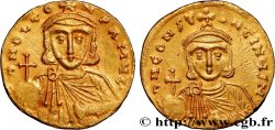 LÉON III et CONSTANTIN V Solidus SUP