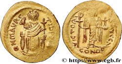 MAURICIUS TIBERIUS Solidus consulaire VZ/fVZ