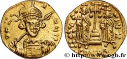 CONSTANTIN IV, HÉRACLIUS et TIBÈRE Solidus