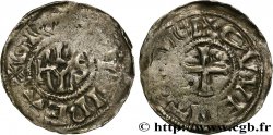 QUENTOVIC - COINAGE IMMOBILIZED IN THE NAME OF CHARLES THE BALD Denier