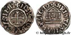 LUDWIG DER FROMME Denier à la légende chrétienne
