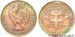 CAMERUN - Territorios sobre mandato frances 50 Centimes 1943 Prétoria