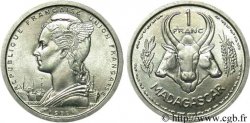 MADAGASCAR - UNIóN FRANCESA 1 Franc 1958 Paris