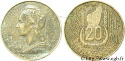 MADAGASCAR - UNIóN FRANCESA 20 francs 1953 Paris