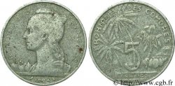 COMORAS 5 Francs 1964 Paris