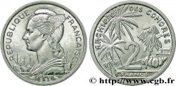 COMORAS  2 Francs 1964 Paris
