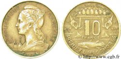 COMORAS 10 Francs 1964 Paris