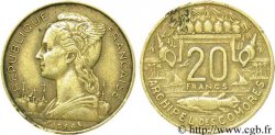 COMORAS 20 Francs 1964 Paris