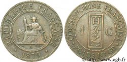 COCHINCHINA FRANCESA 1 Centième 1879 PARIS