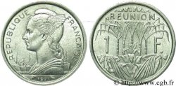 ÎLE DE LA RÉUNION 1 Franc Marianne / canne à sucre 1971 Paris