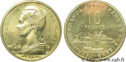 DJIBOUTI - Territoire français des AFARS et des ISSAS 10 Francs ESSAI 1969 Paris