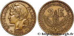 CAMEROON - TERRITORIES UNDER FRENCH MANDATE 2 Francs 1924 Paris