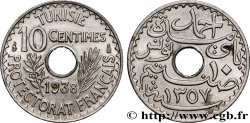 TUNISIA - FRENCH PROTECTORATE 10 Centimes AH1358 1938 Paris