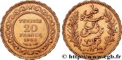 GOLD, PALLADIUM & PLATINUM INVESTMENT 20 Francs or Bey Ali AH 1318 1900 Paris