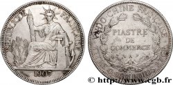 INDOCHINE FRANÇAISE 1 Piastre de Commerce 1907 Paris