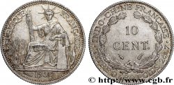 INDOCHINE FRANÇAISE 10 Centièmes 1937 Paris