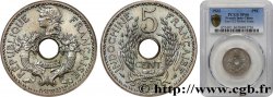 FRENCH INDOCHINA Essai - piéfort 5 Centièmes 1923 Paris