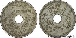 TUNEZ - Protectorado Frances 5 Centimes AH 1337 1918 Paris