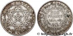 MOROCCO - FRENCH PROTECTORATE 200 Francs AH 1372 1953 Paris