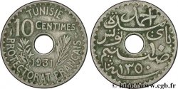 TUNISIA - French protectorate 10 Centimes AH1351 1931 Paris