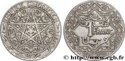 MOROCCO 1 Franc Empire Chérifien - Maroc N.D. Poissy