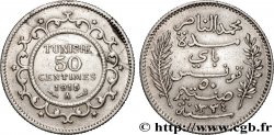 TUNISIA - French protectorate 50 Centimes AH1334 1915 Paris