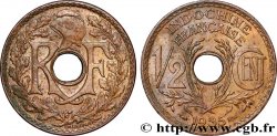 FRENCH INDOCHINA 1/2 Centième 1935 Paris