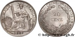 FRENCH INDOCHINA 20 Centièmes 1937 Paris