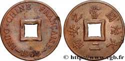FRENCH INDOCHINA 1 Sapèque (1/500 de Piastre) 1902 Paris