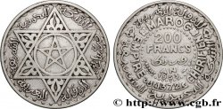 MAROC - PROTECTORAT FRANÇAIS 200 Francs AH 1372 1953 Paris