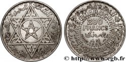MAROC - PROTECTORAT FRANÇAIS 200 Francs AH 1372 1953 Paris