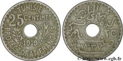 TUNESIEN - Französische Protektorate 25 Centimes 1919 Paris