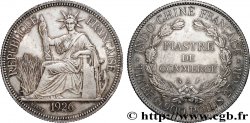 INDOCHINE FRANÇAISE 1 Piastre de Commerce 1926 Paris
